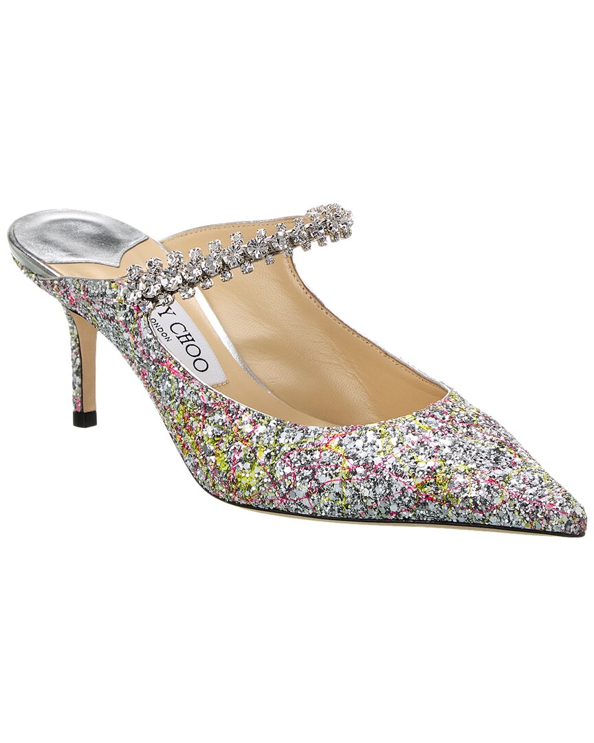 Jimmy Choo Bing 65 Glitter Pump In Multi