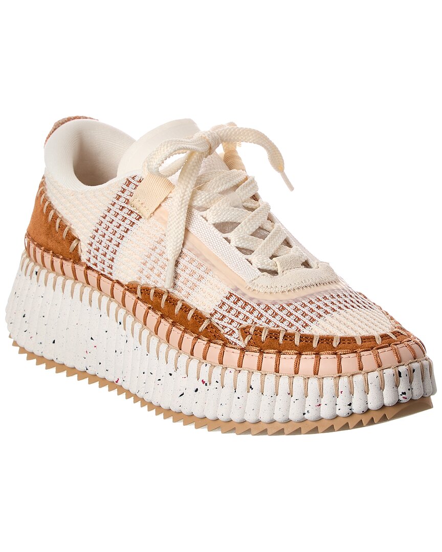 Chloé Nama Sneaker In Brown