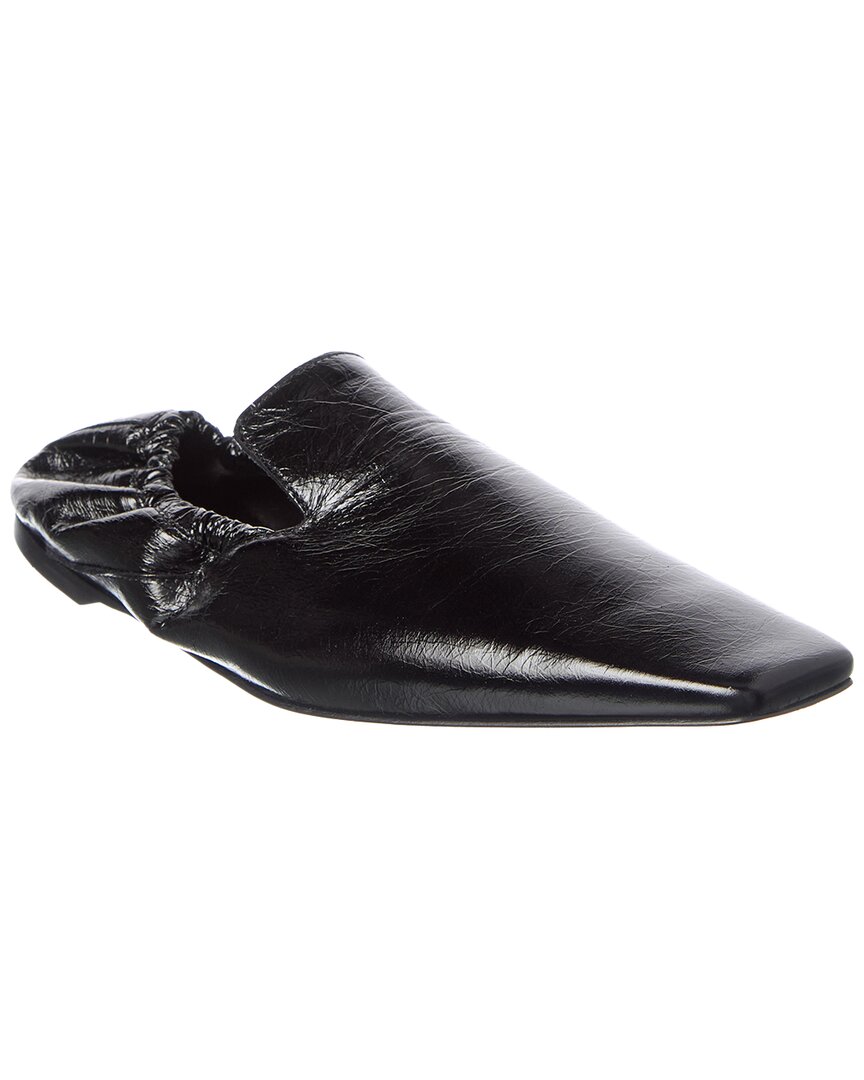 Totême Toteme Leather Flat In Black