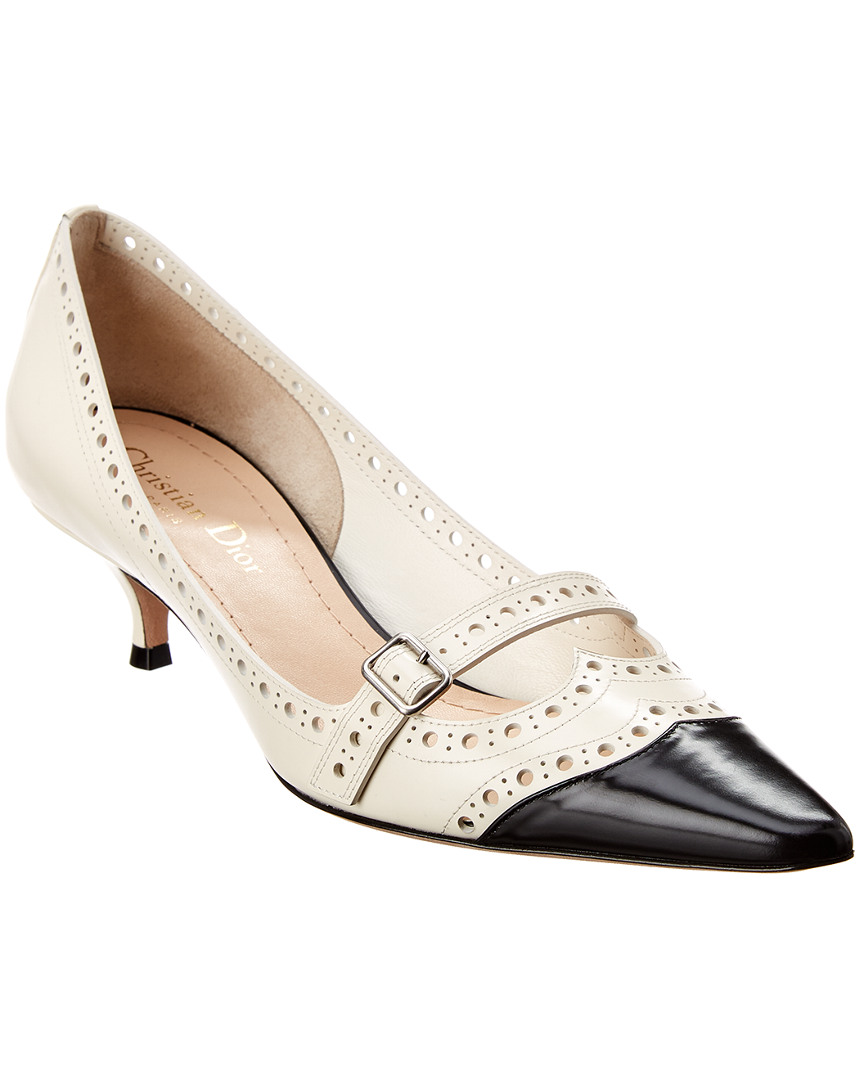 dior pump white