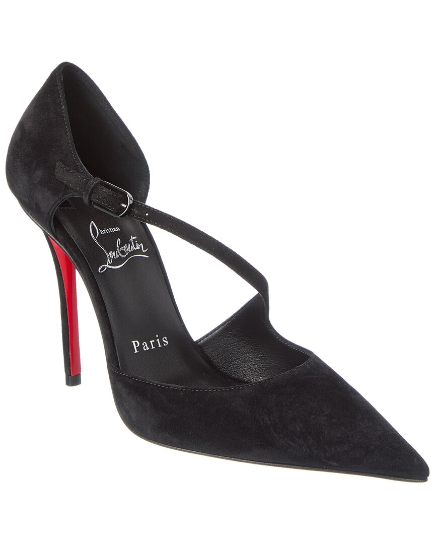 Christian Louboutin Miss Ziggyta 100 Suede Pumps In Multi