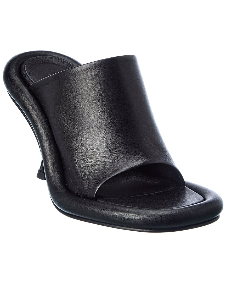 Jw Anderson Woman Sandals Black Size 10 Soft Leather In Black