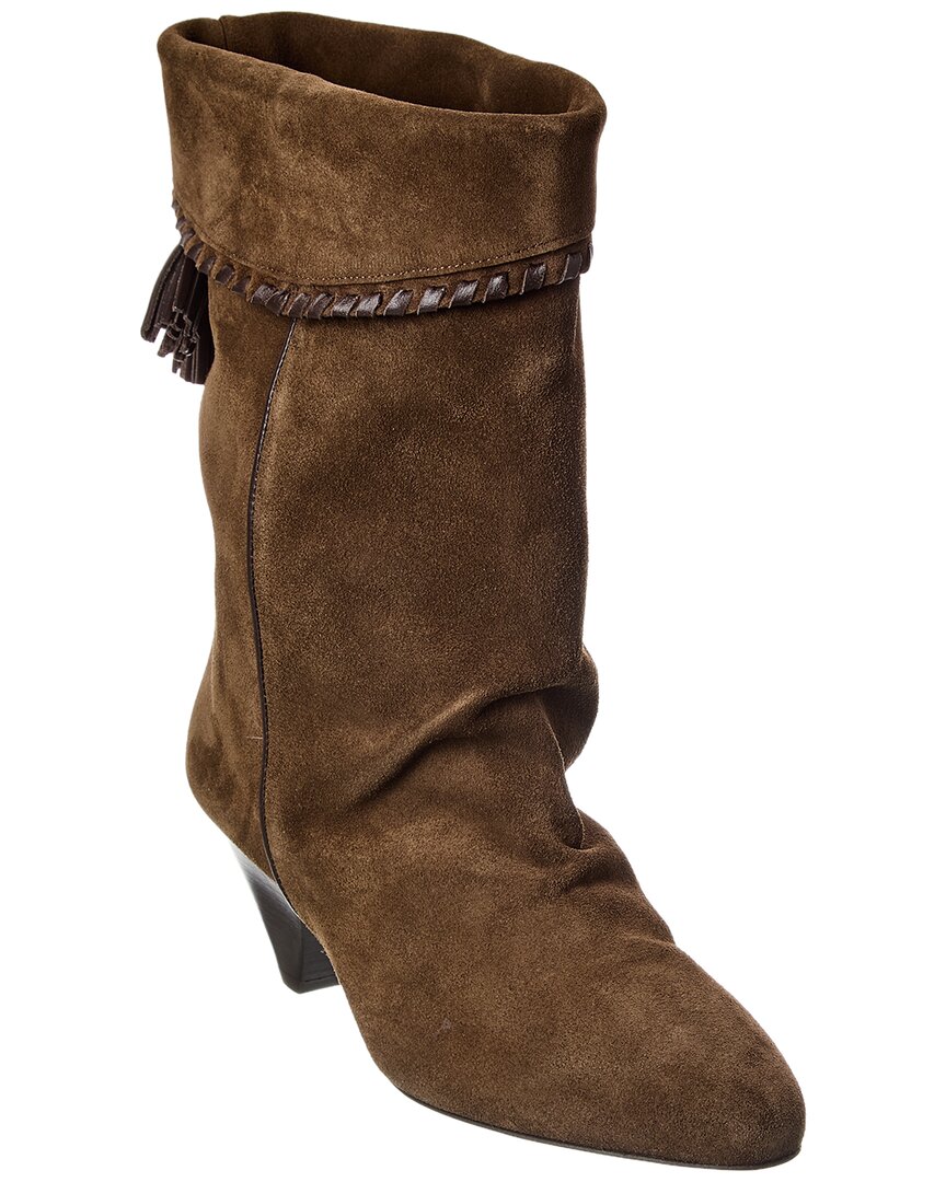 Isabel Marant Dalby Suede Boot In Multi