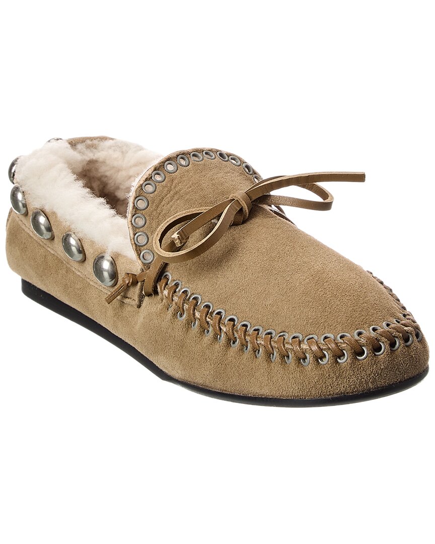 Isabel Marant Faomee Suede Loafer In Multi