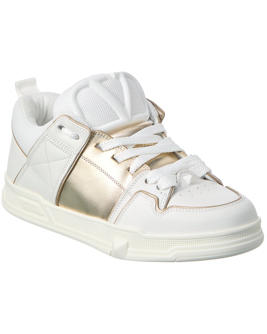 Valentino Garavani Open Skate Low-top Trainers In Beige