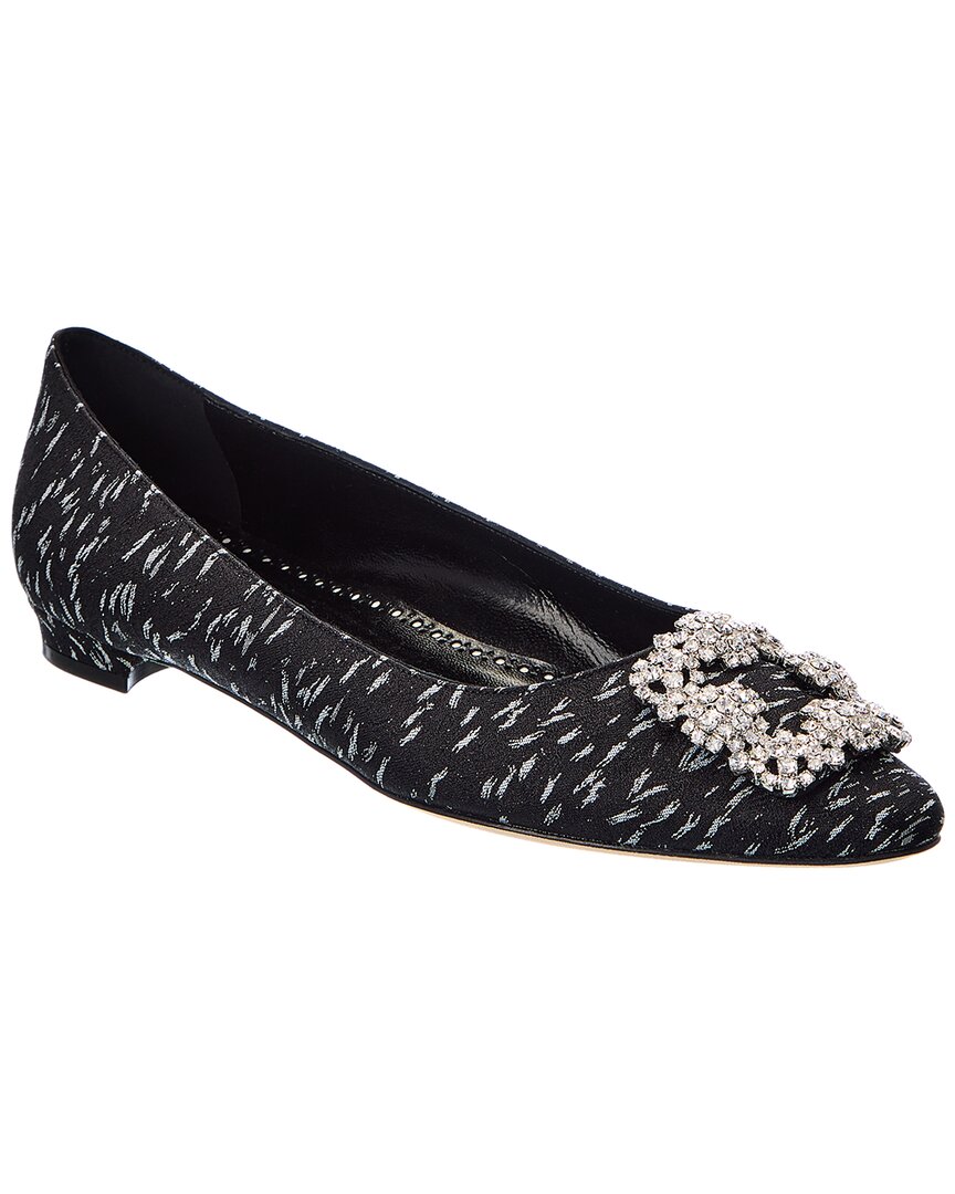 MANOLO BLAHNIK MANOLO BLAHNIK HANGISI JACQUARD FLAT