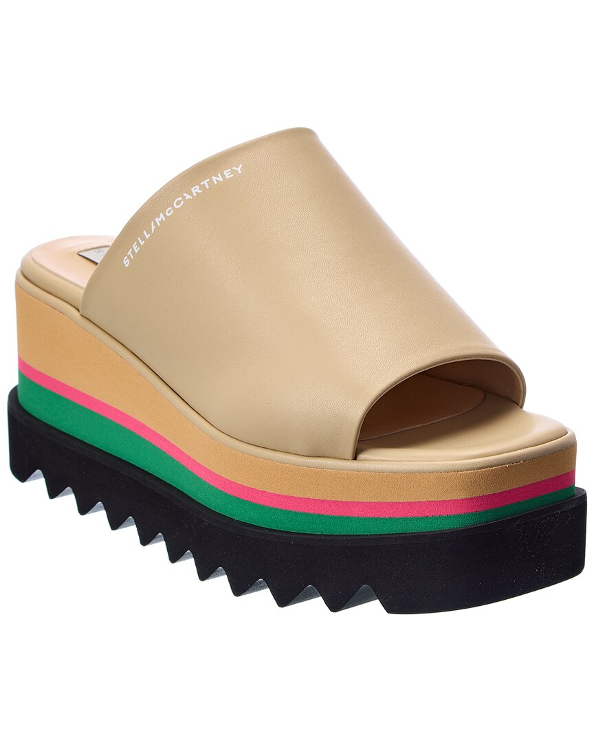 Stella Mccartney Sneak Elyse Platform Sandal In Multi