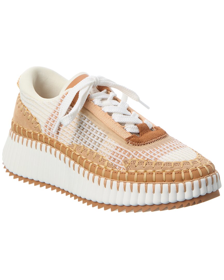 Chloé Brown Nama Sneaker