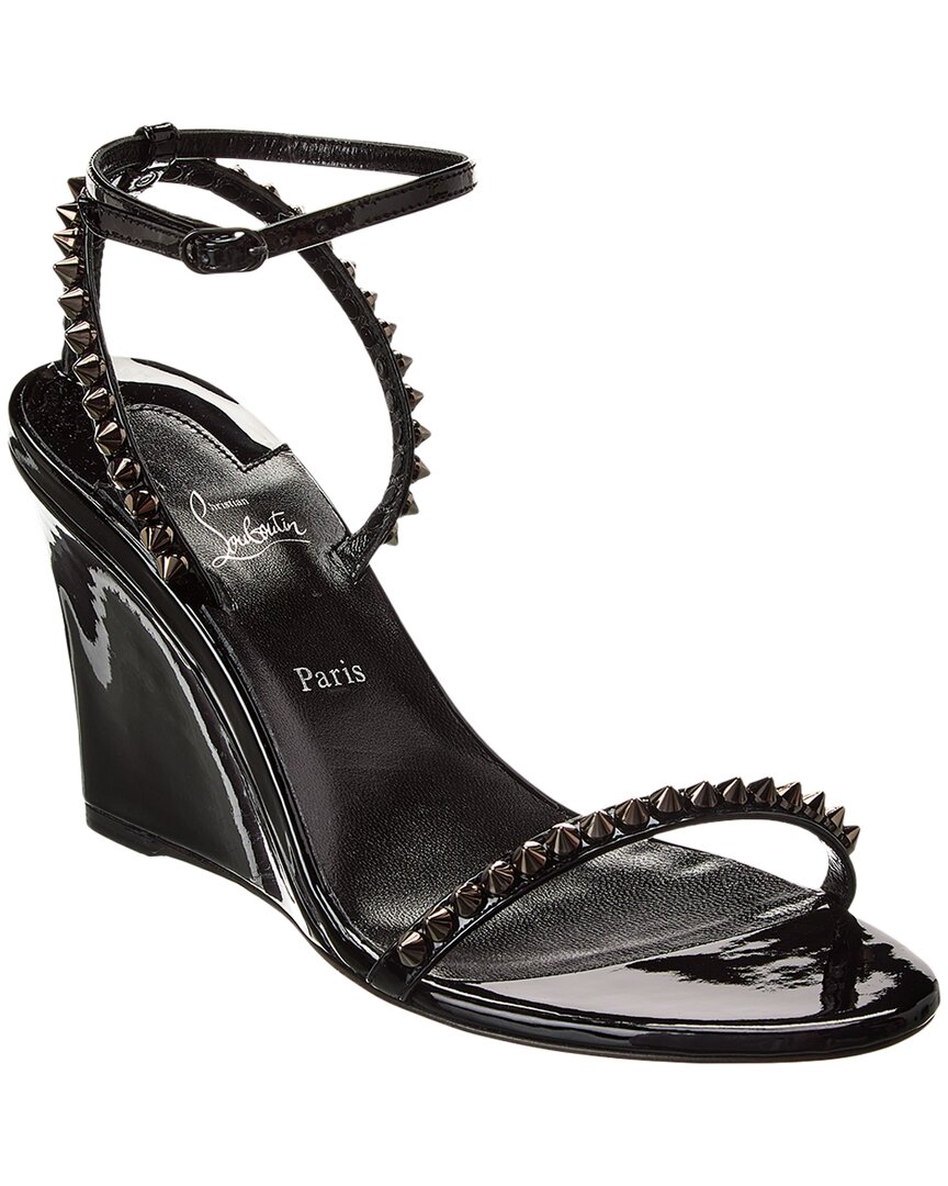 Christian Louboutin So Me Wedge Sandal In Black