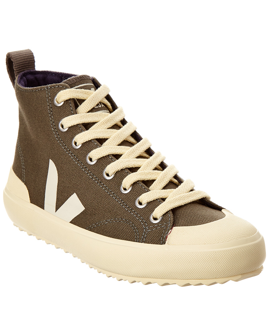 Veja Nova High-Top Canvas Sneaker Women's Green 39 3611820576803 | eBay