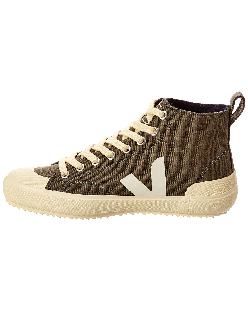 Veja Nova High-Top Canvas Sneaker Women's Green 39 3611820576803 | eBay