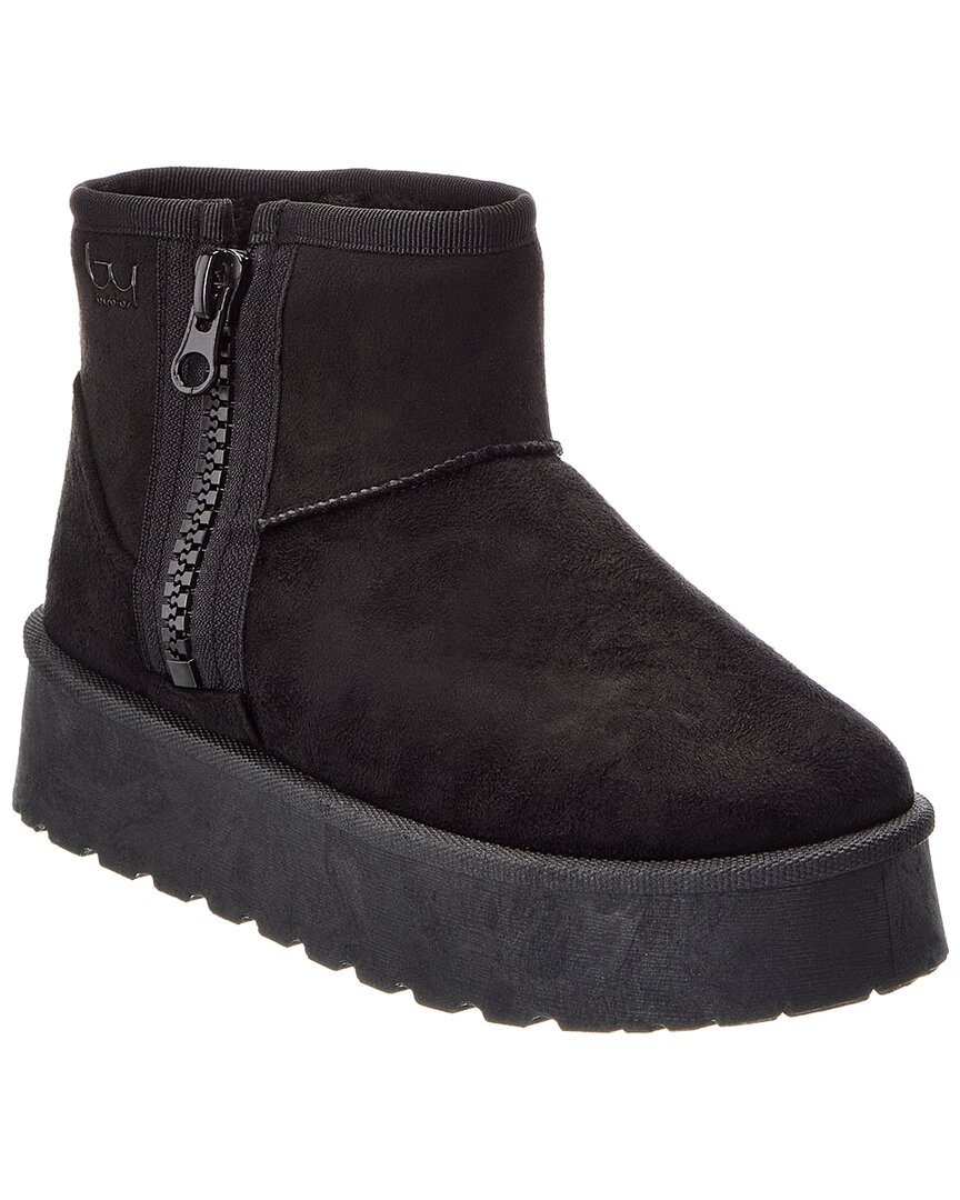 Byblos Suede Boot In Black