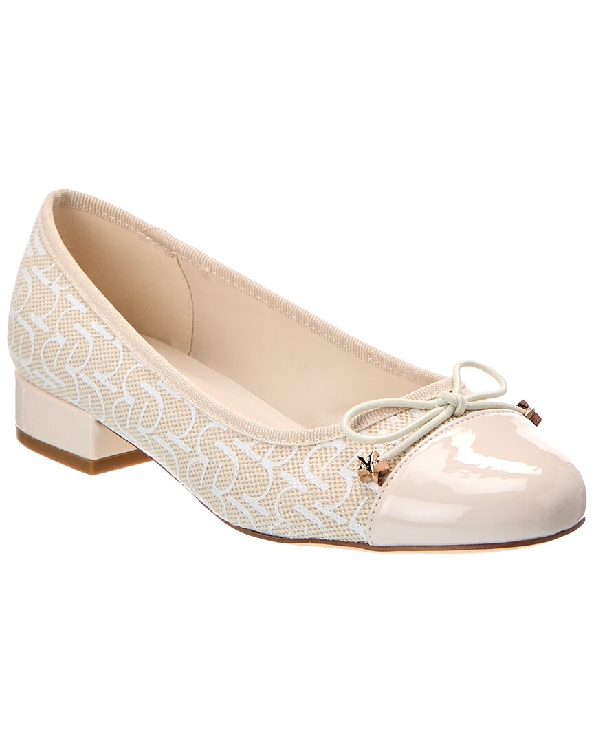 Byblos Ballet Flat In White