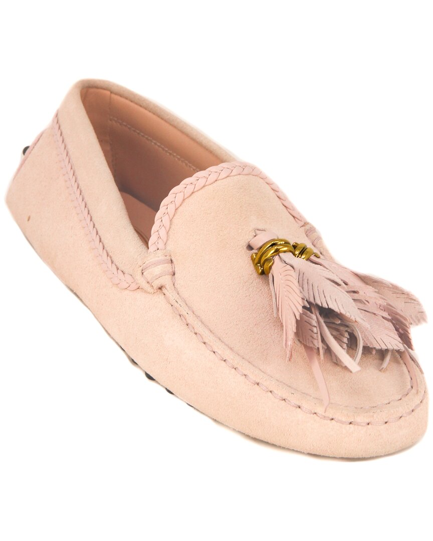Tod's Gommino Suede Moccasin In M025