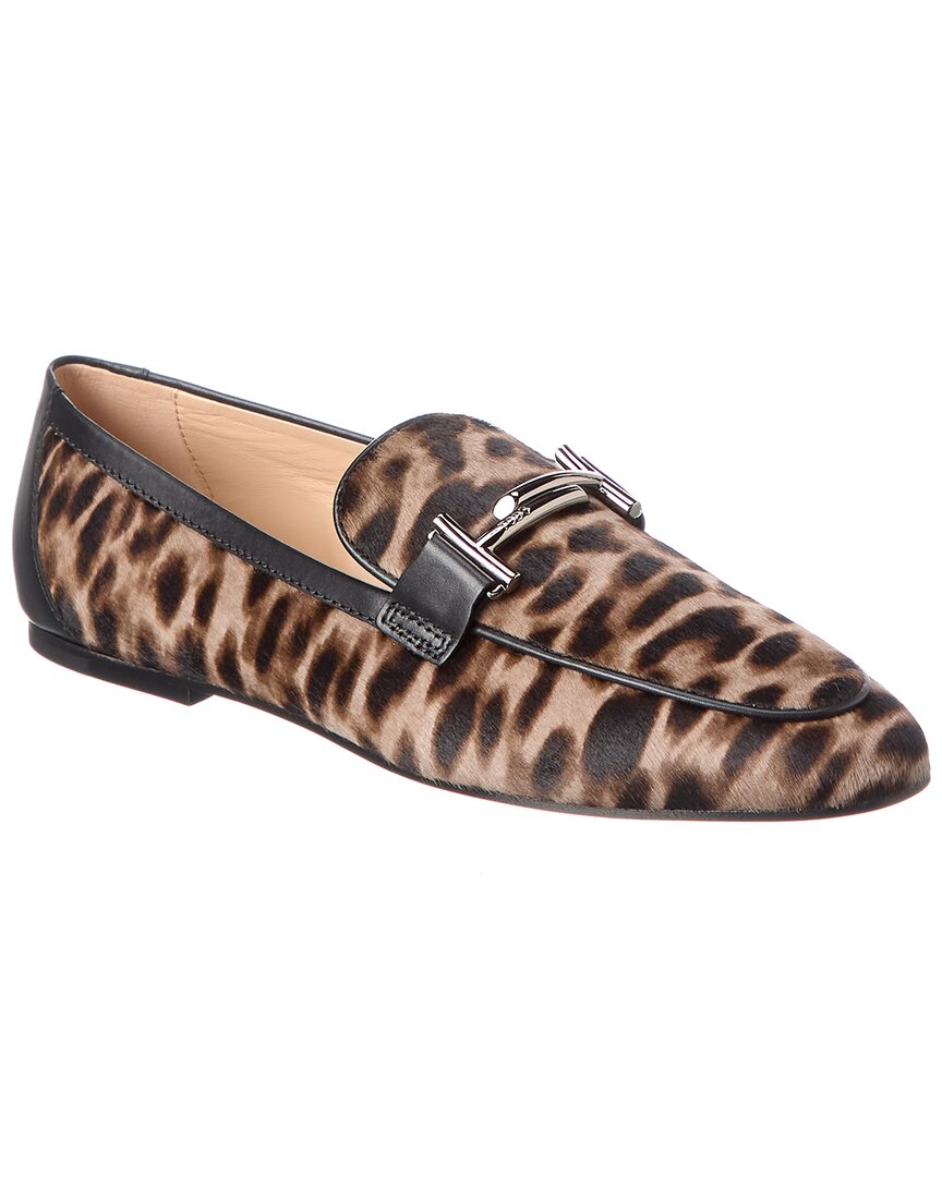 Tod's Tods Double T Haircalf Loafer