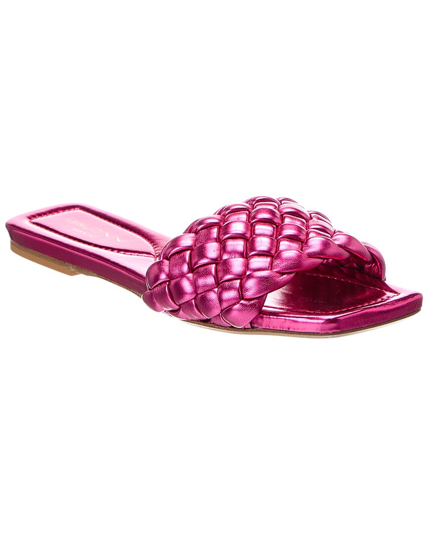 Baldini Leather Sandal In Pink
