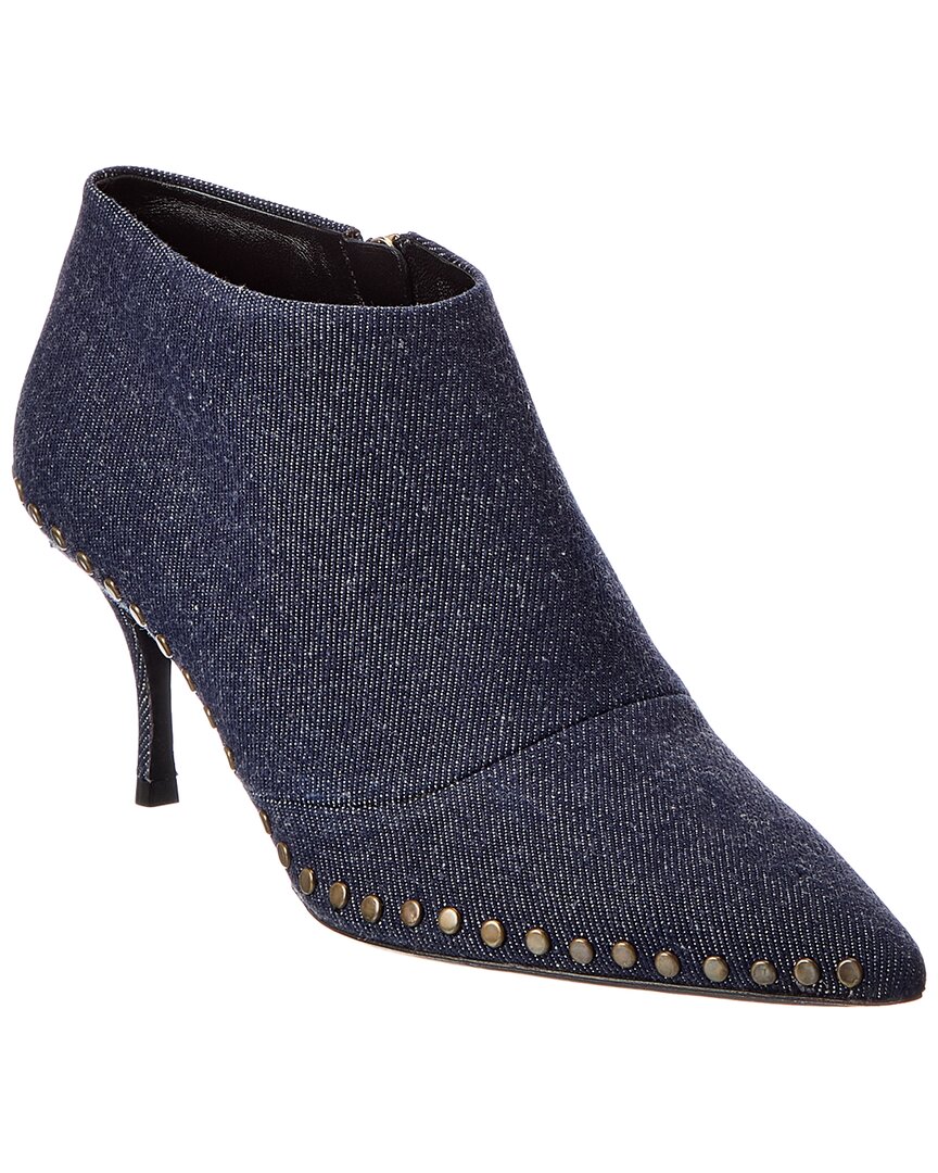 Roger Vivier Denim Boot In Blue