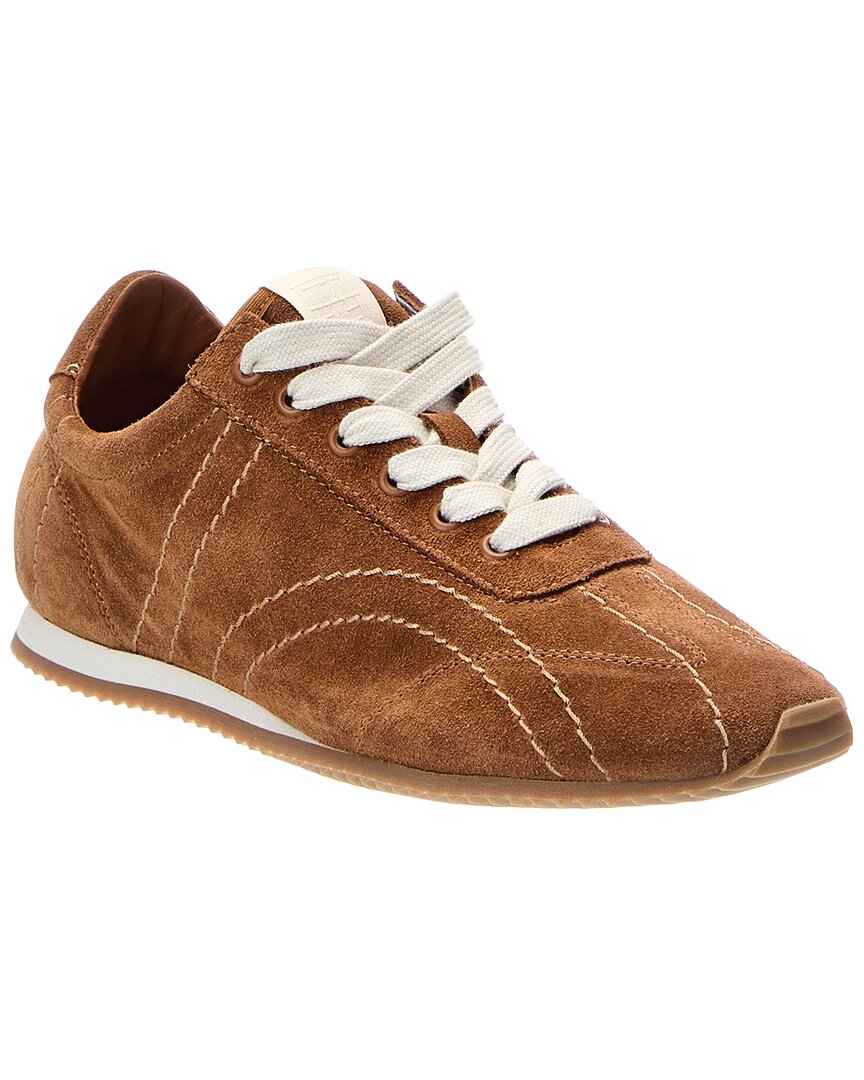 Totême Toteme Suede Sneaker In Brown