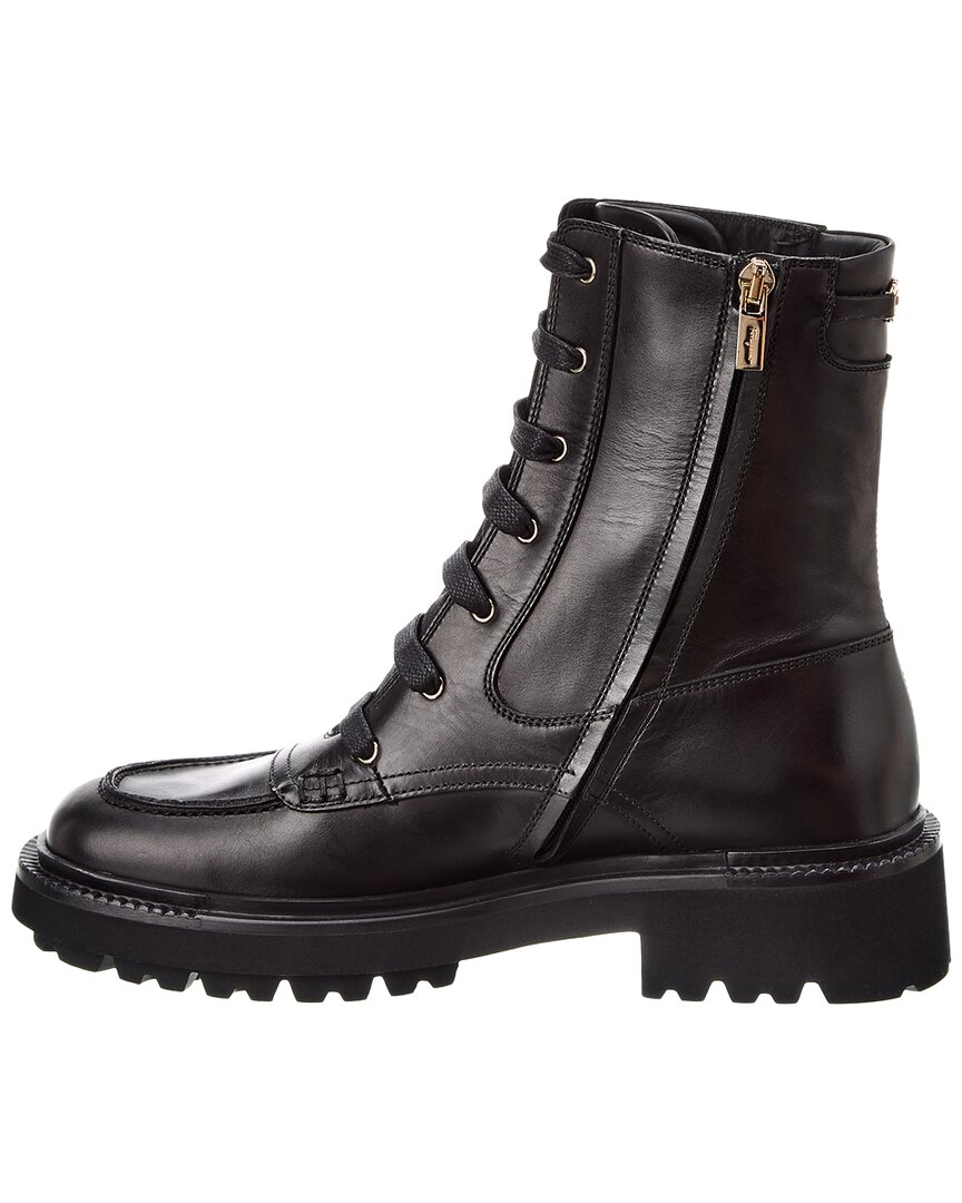 Ferragamo Orlando Leather Boot In Multi