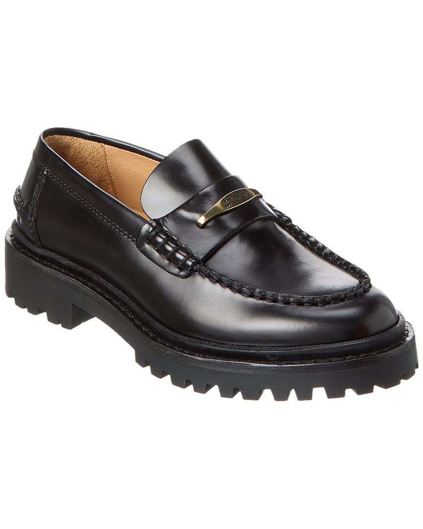 Isabel Marant Frezza Leather Loafer In Black