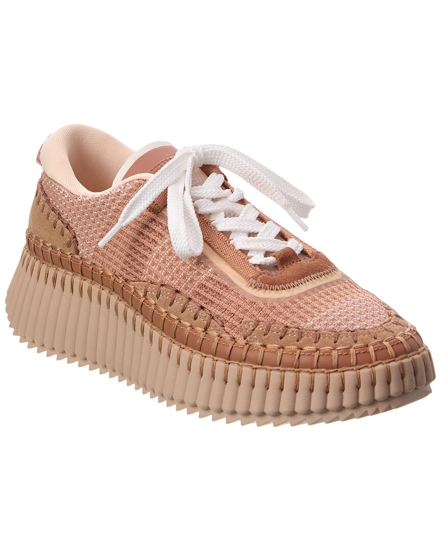 Chloé Beige Nama Sneaker