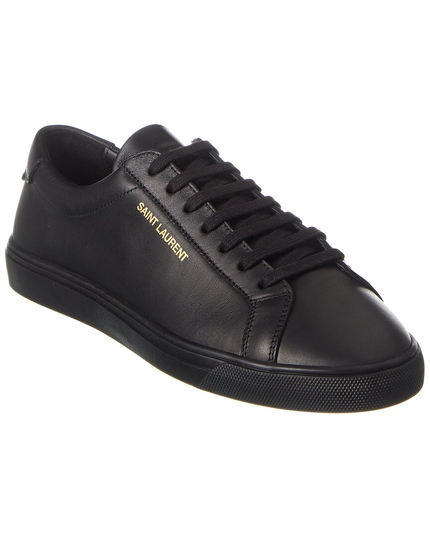 SAINT LAURENT ANDY LEATHER SNEAKER
