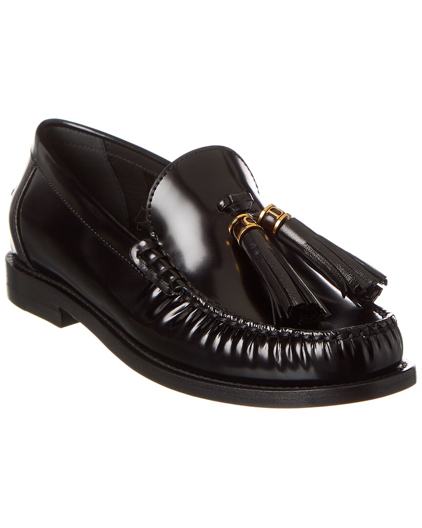 Dior D-academy Leather Loafer In Black