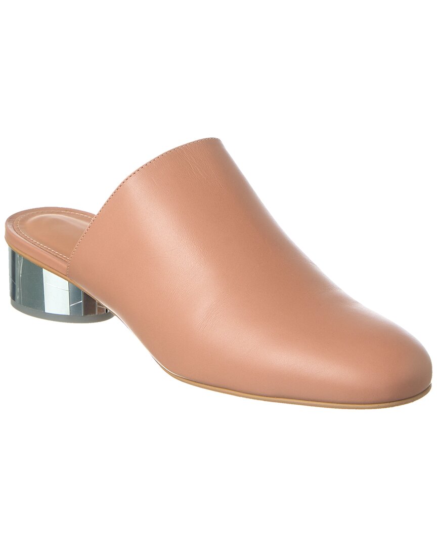 Кожаные туфли-лодочки Ferragamo Floy Женские розовые 6 C