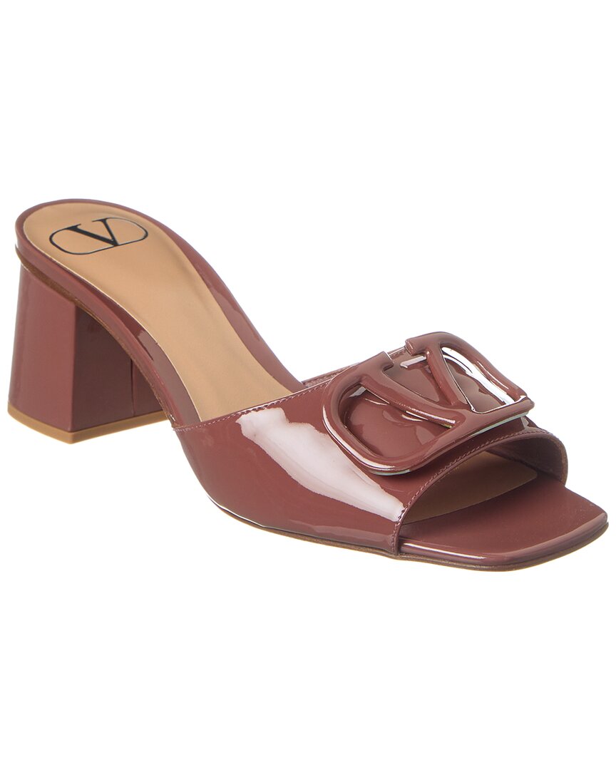 Shop Valentino Vlogo 60 Patent Sandal