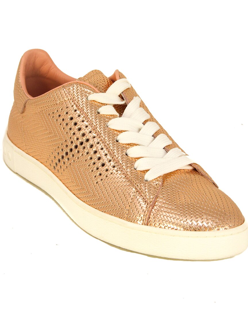 Shop Tod's Light Box Leather Sneaker