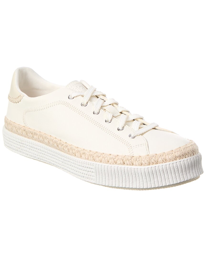 Shop Chloé Telma Leather Sneaker In White