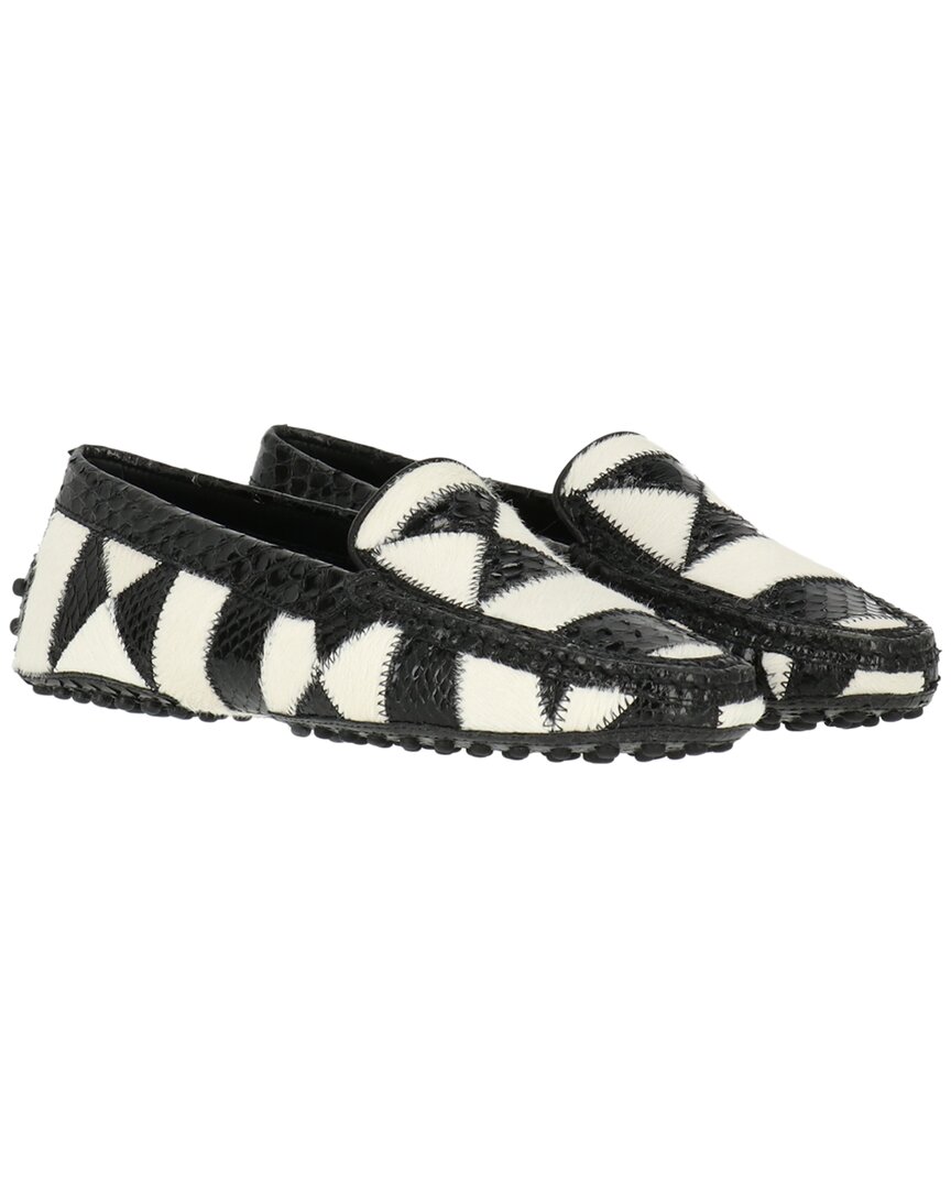 Tod's All Over Design Leather Loafer