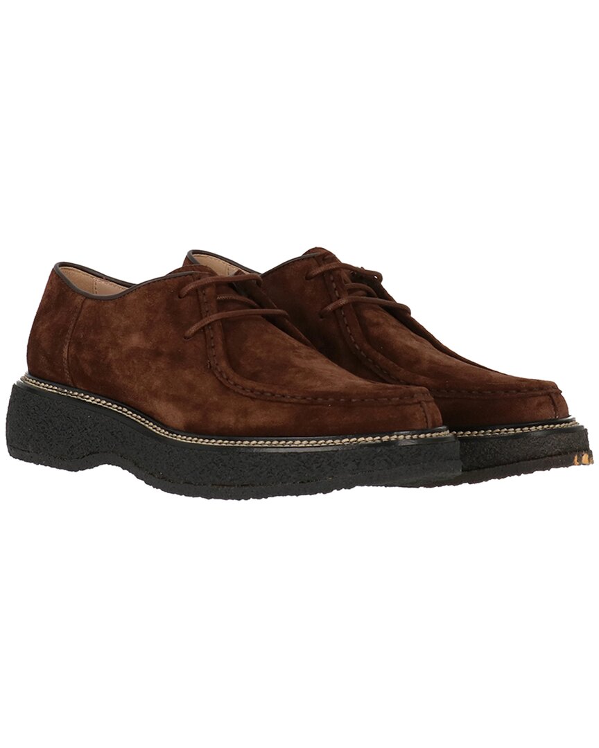 Tod's Gomma Para Suede Loafer In Brown