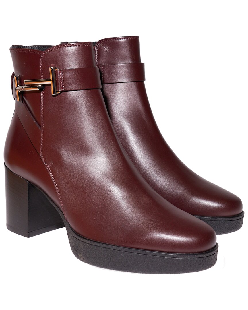 Shop Tod's Double T Leather Boot