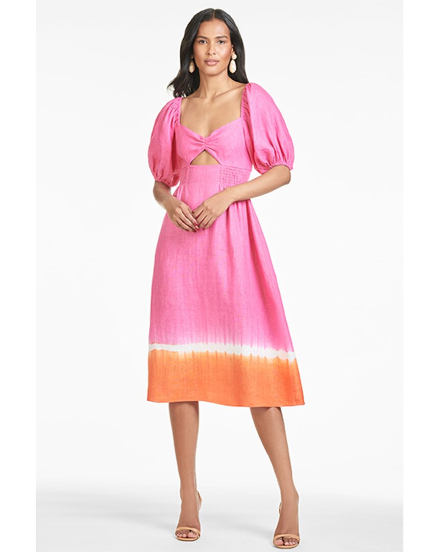 Sachin & Babi Bri Midi Dress In Pink