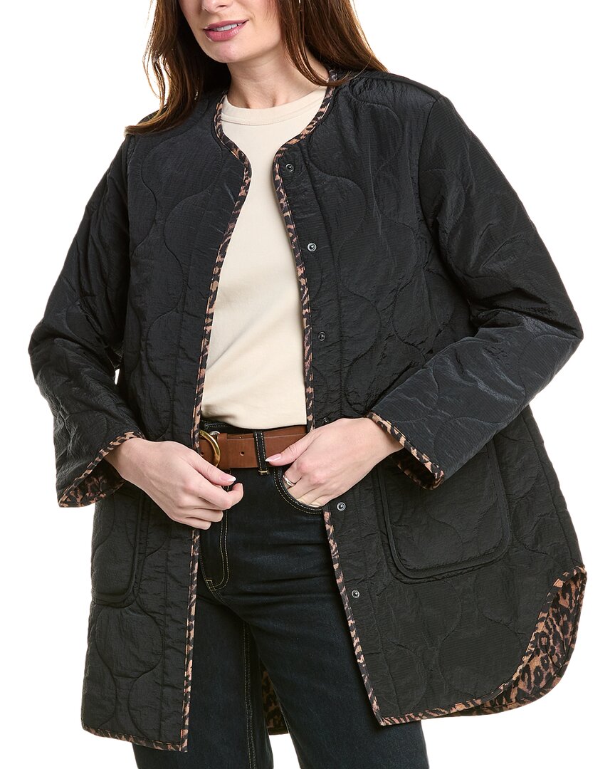 ALLSAINTS ALLSAINTS PHYLLIS LEPPO REVERSIBLE LINER COAT