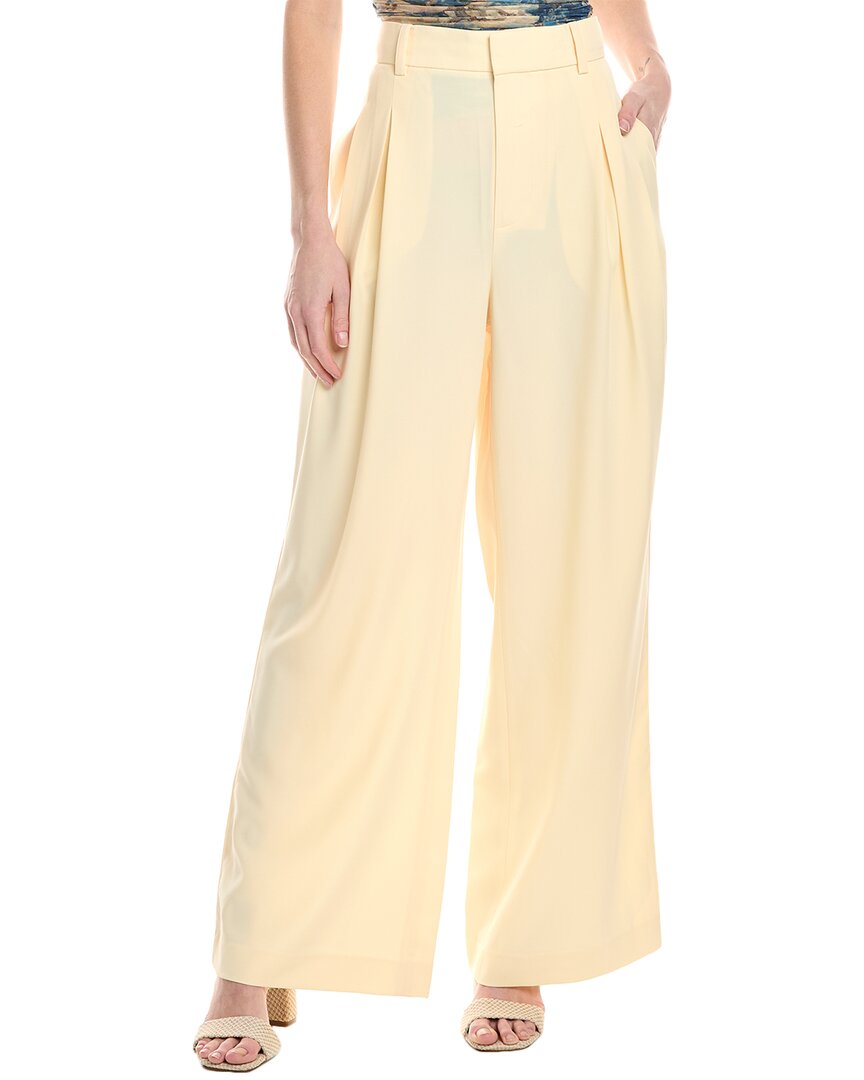 Shop Ronny Kobo Slouchy Pant In Yellow