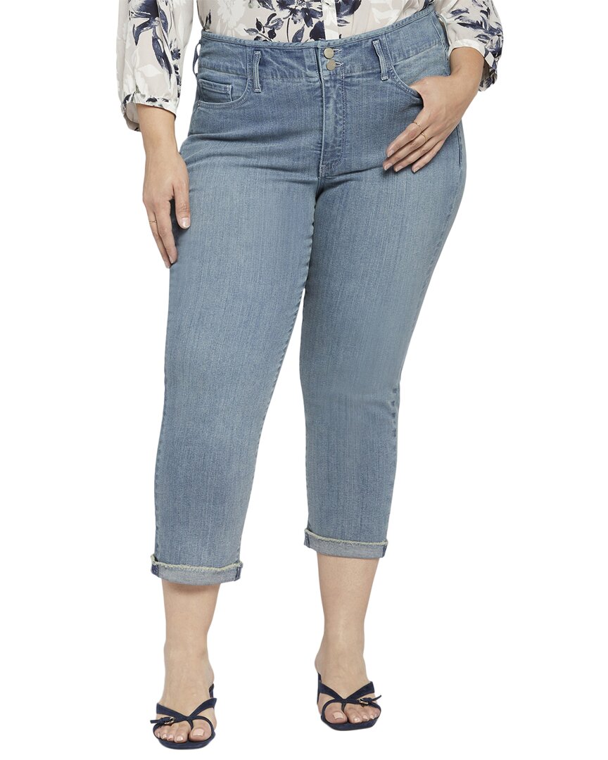 Shop Nydj Plus Chloe Thistle Falls Capri Jean