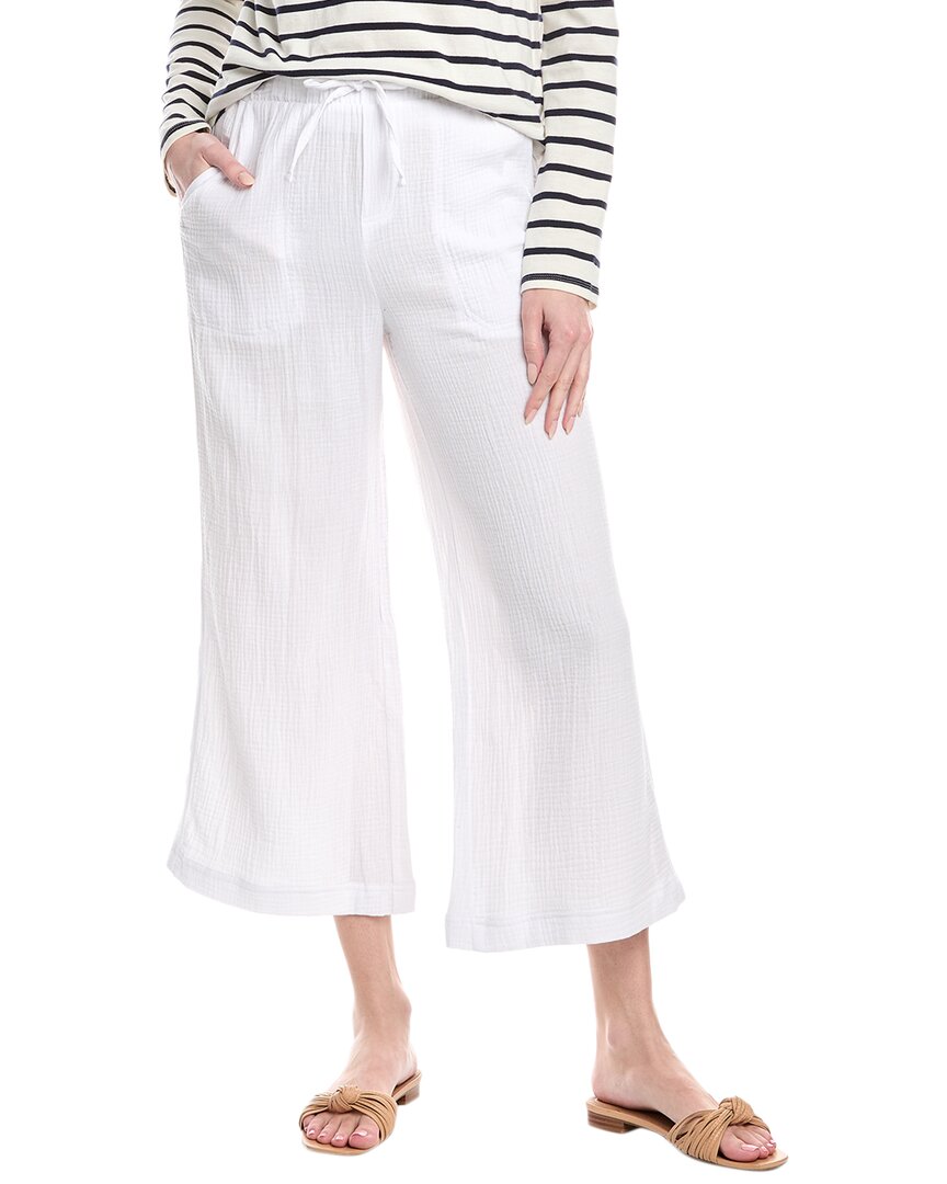 Splendid Ultra Bleached High Waist Drawstring Ankle Jeans