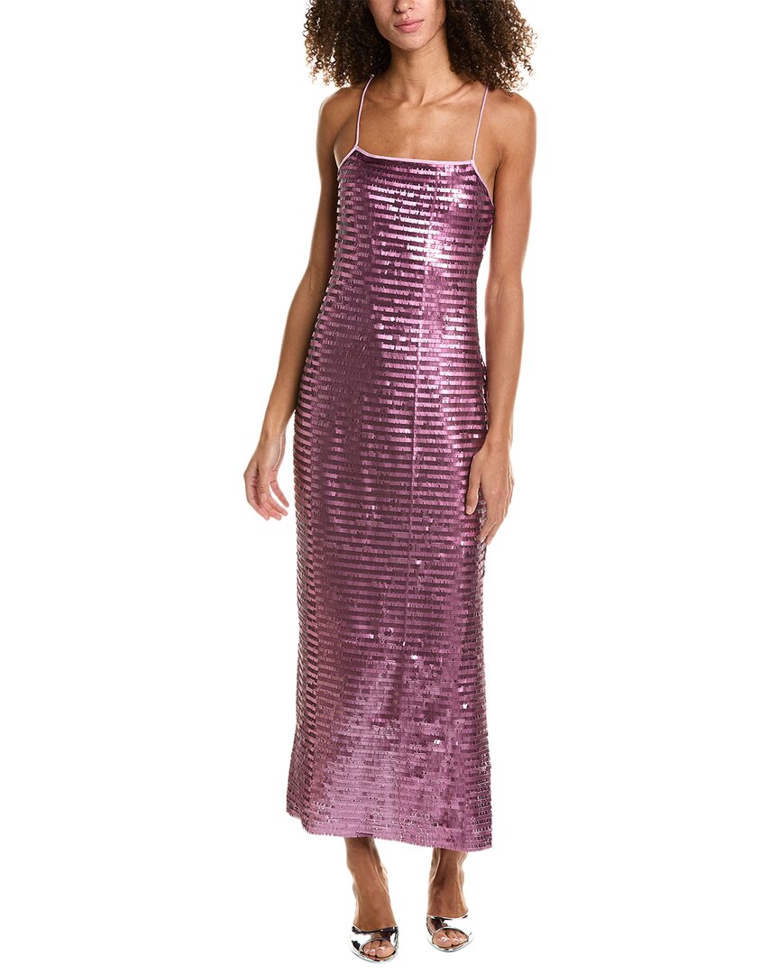 Shop Suboo Zoe Maxi Dress In Purple