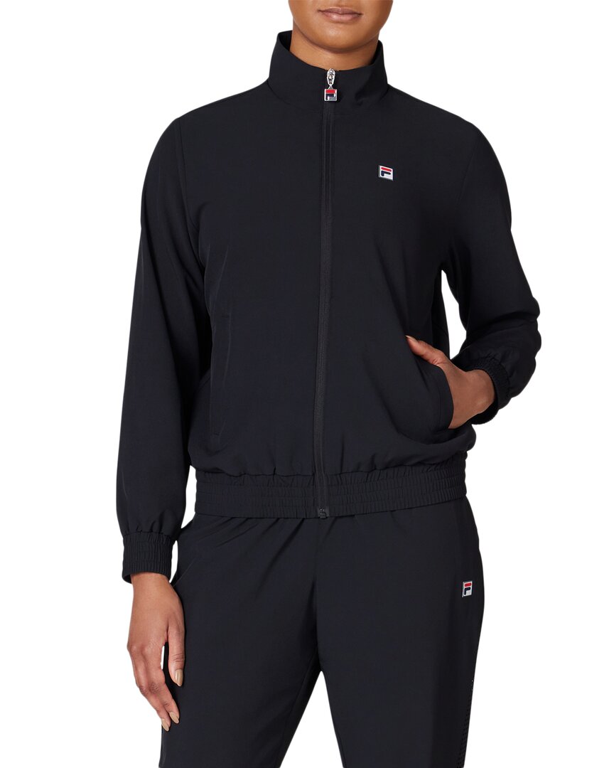 Fila Advantage Track Jacket In Black