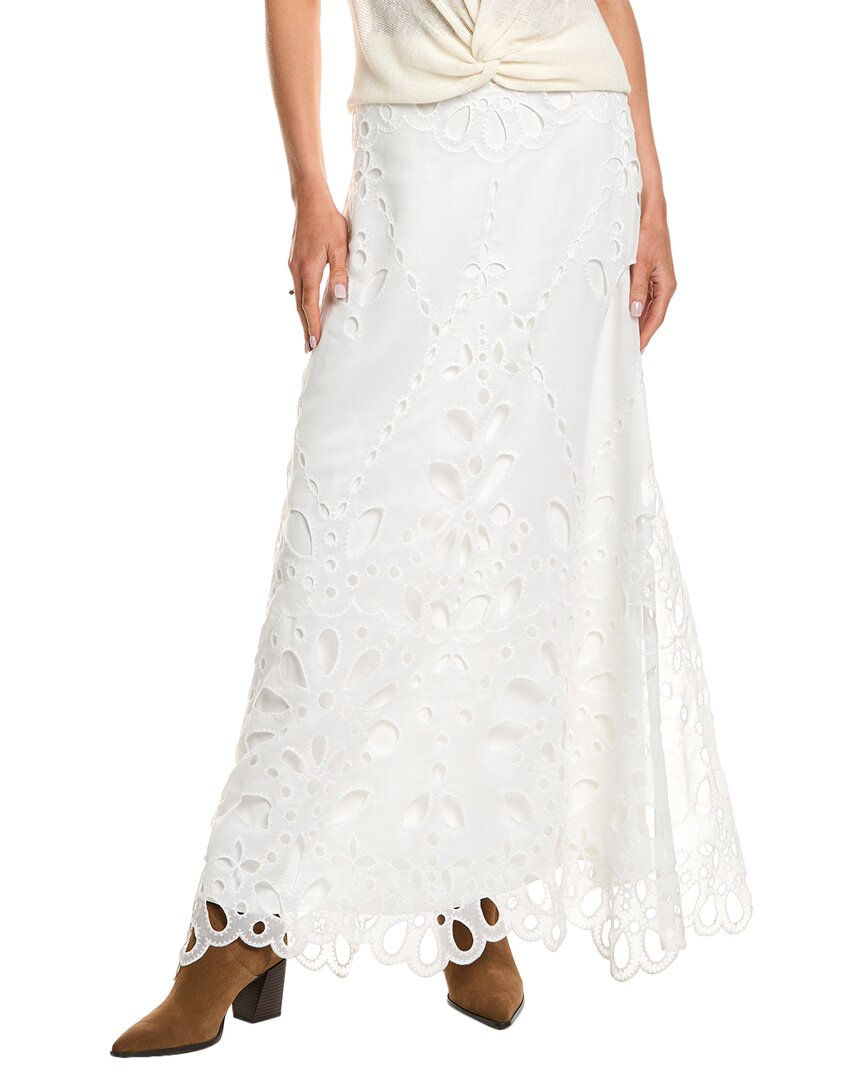 Ba&sh Maxi Skirt In White