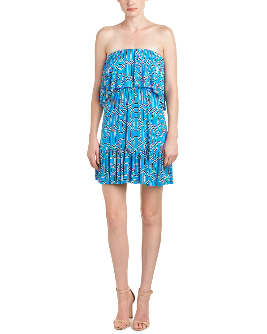 Image of tbagslosangeles Popover Strapless Dress