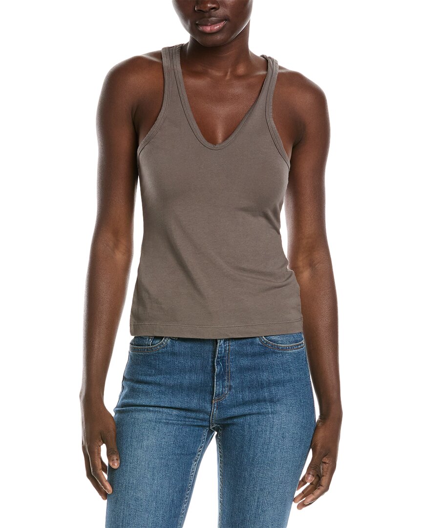 JAMES PERSE JAMES PERSE CUT AWAY RACERBACK TANK