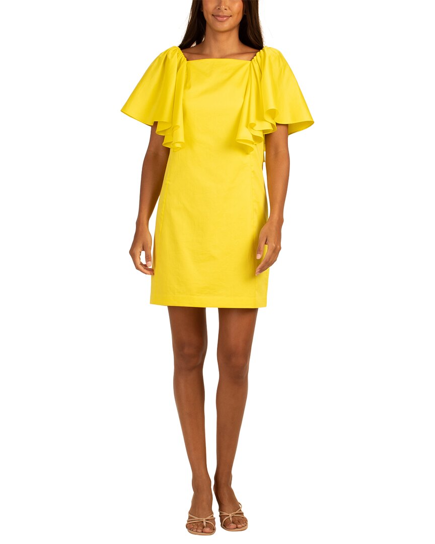 Shop Trina Turk Hollywood Silk-blend Mini Dress