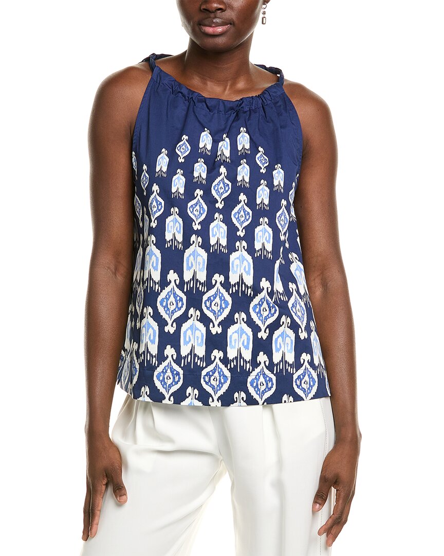 J.mclaughlin J. Mclaughlin Talitha Blouse In Blue