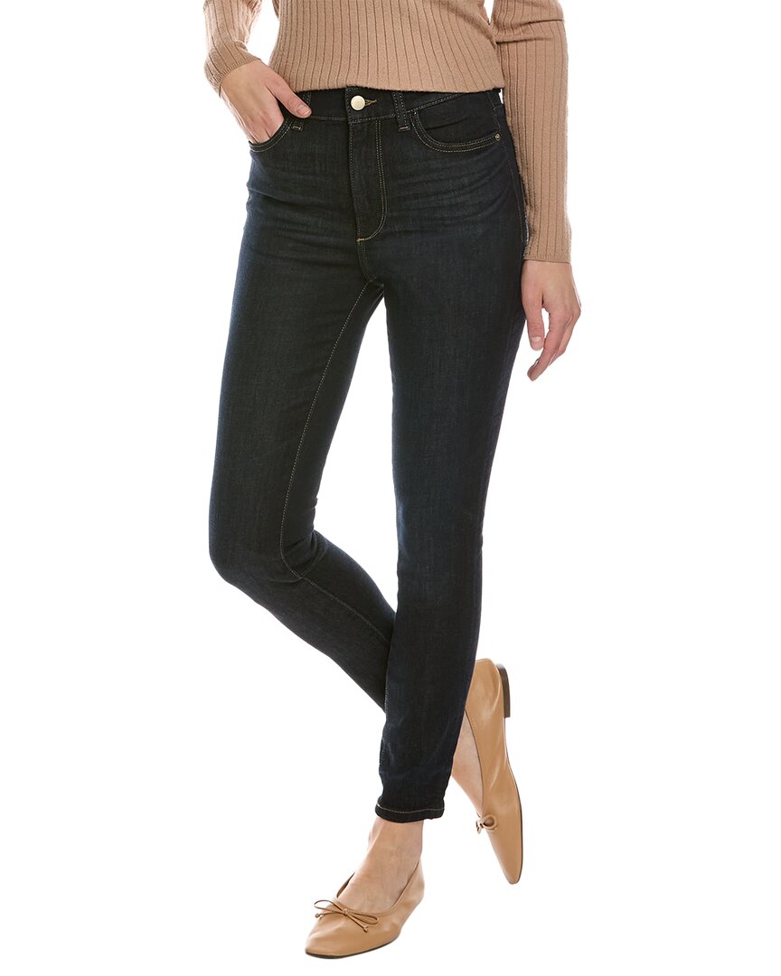 Shop Dl1961 Farrow Willoughby High-rise Skinny Jean In Blue