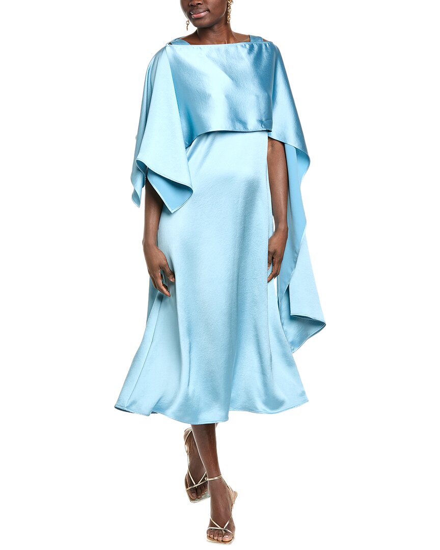 Weekend Max Mara Gambero Maxi Dress In Blue