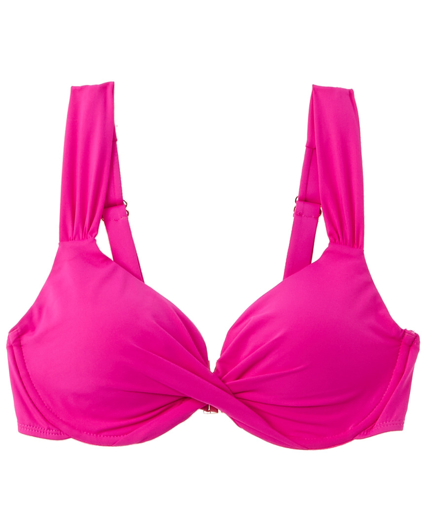 Image of Anne Cole Twist Front Underwire Bikini Top