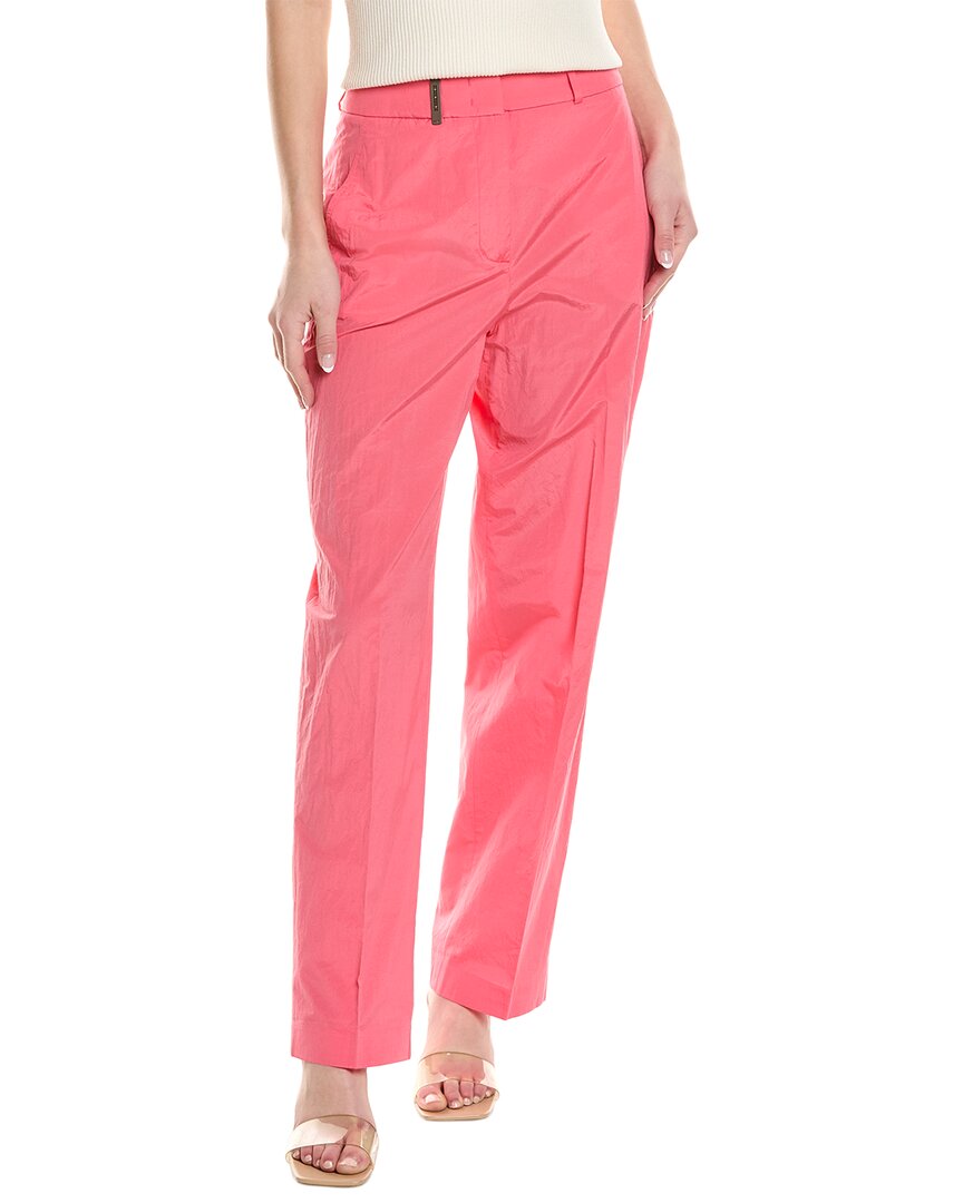 Shop Peserico Pant In Pink